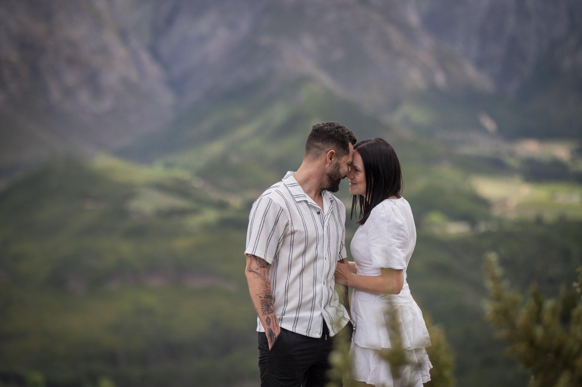 Enchanting Engagement Shoot Locations in Villiersdorp